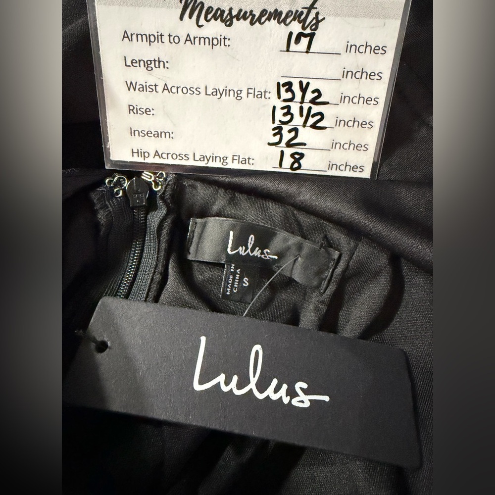 Lulus NWT “Sweet Twist” Black Swiss Dot Tulle Long Sleeve Jumpsuit. Size Small. - Picture 5 of 11